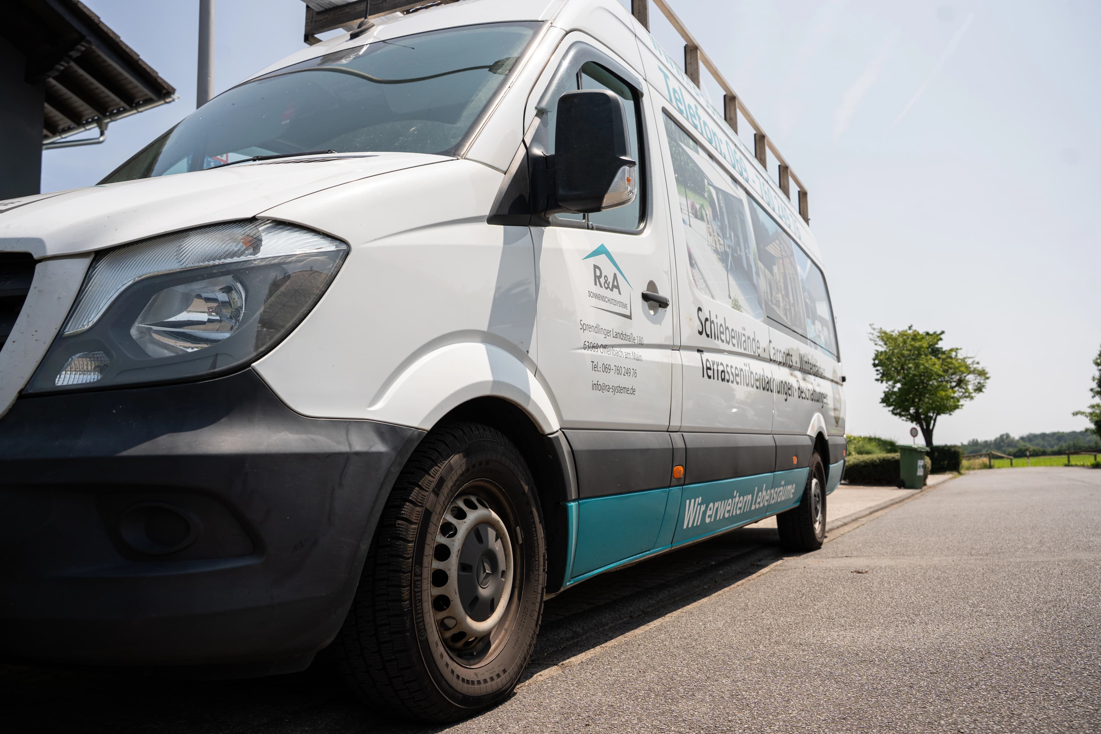 R&A Sonnenschutzsysteme Projekt